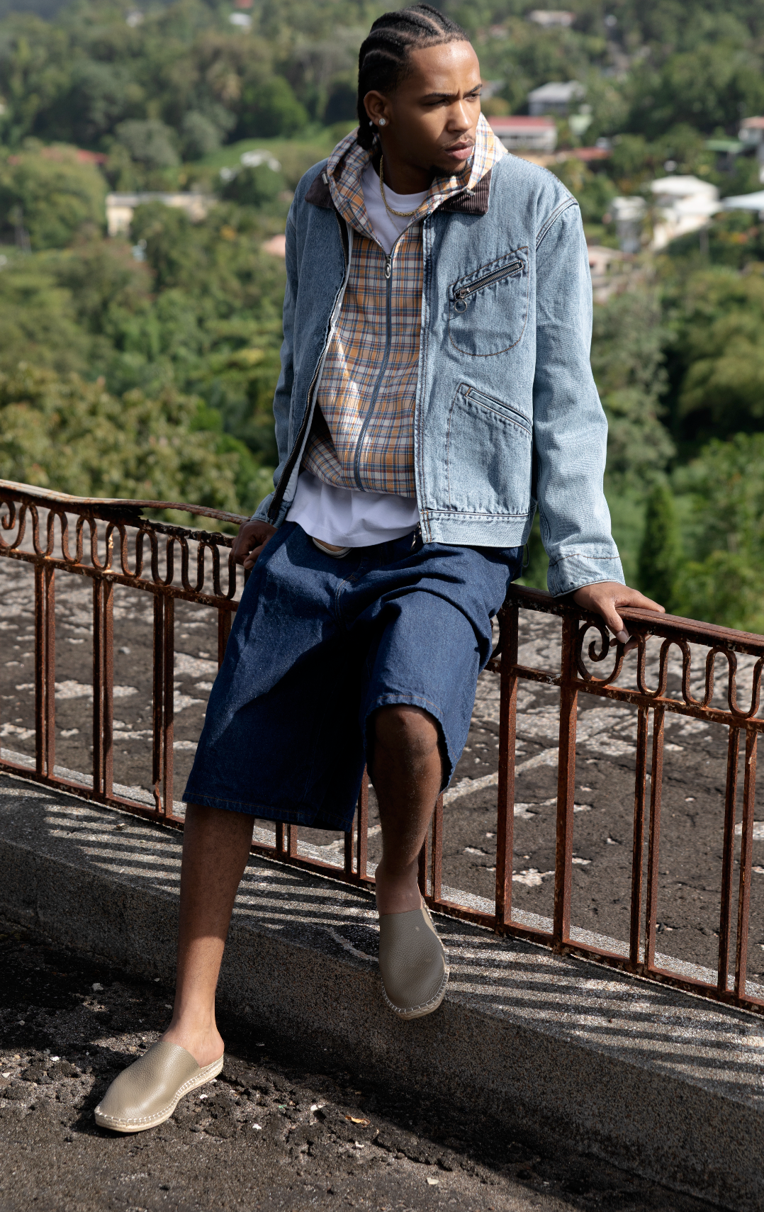 2026 - Brut Denim Short Léonide |